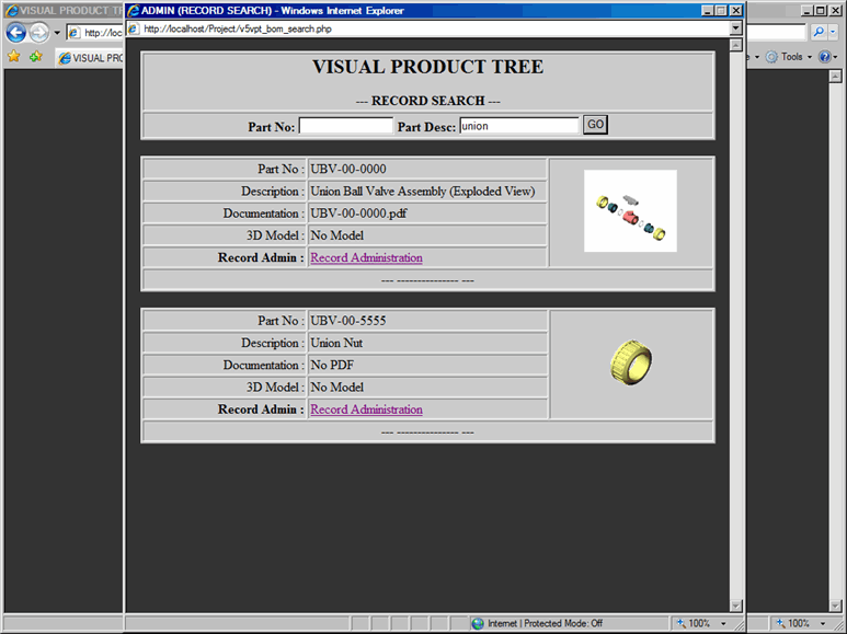 Admin - Record Search 2